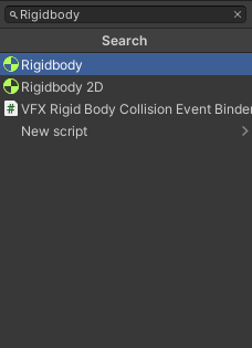 rigidbody search