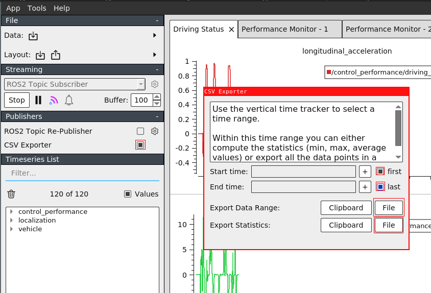 CVS Export