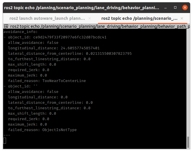Avoidance design - Autoware Universe Documentation
