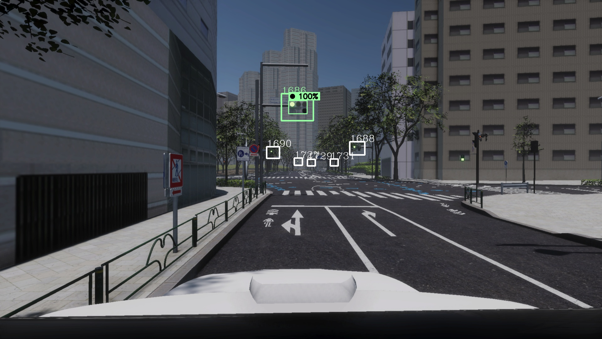 traffic light roi visualization