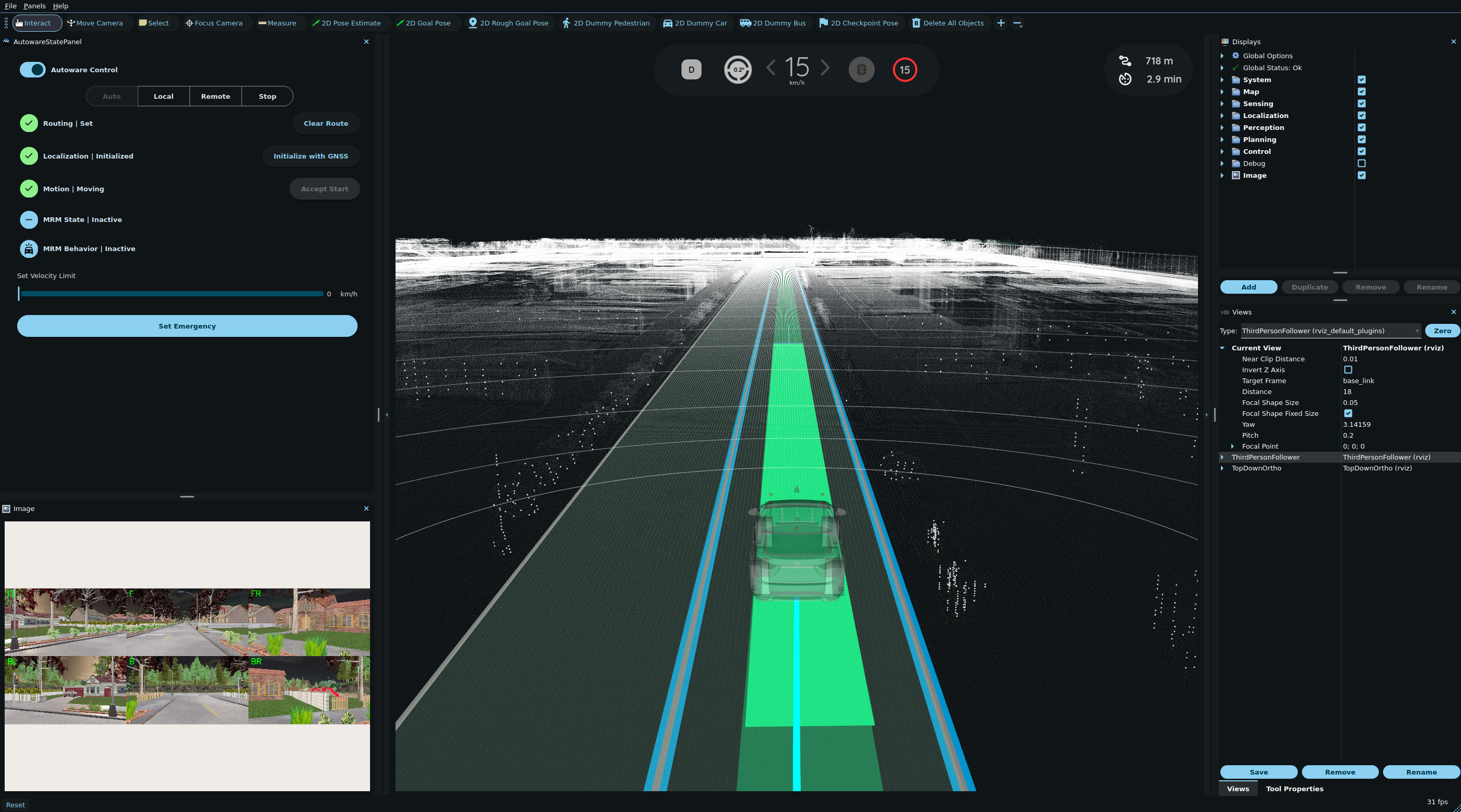 Multi-Camera View in RViz