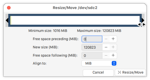 Root extended