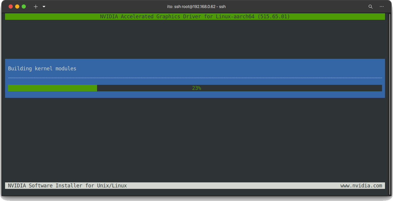 Building kernel module